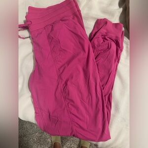 Dance Studio Mid-Rise Jogger
Full Length Size 10, HOT PINK